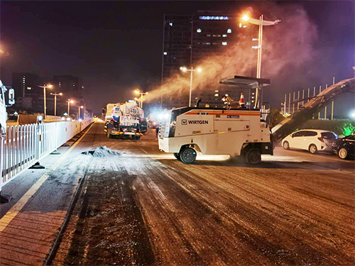 蘭山區(qū)道路維護(hù)